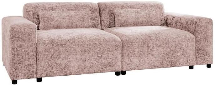 By fonQ Velura 2-zitsbank Chenille Oudroze