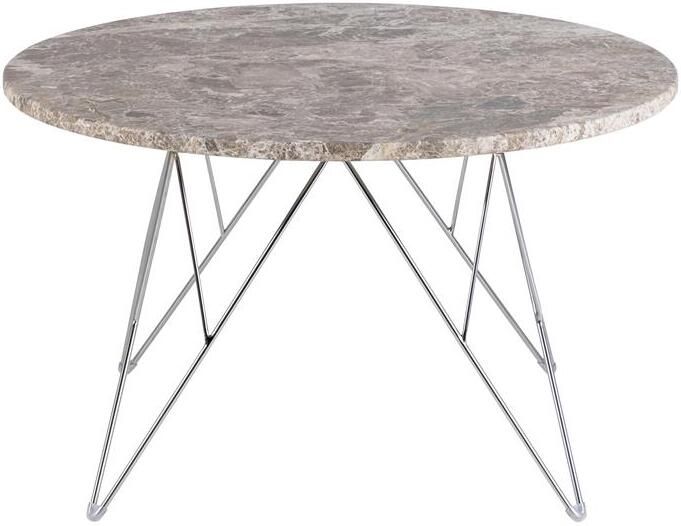 Giga Living Salontafel Hermanson 80x80x46 2 cm Bruin Marmer - Foto 3