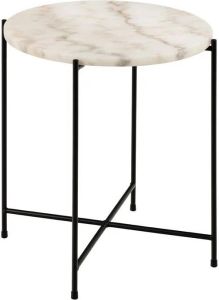 By fonQ Dainty Bijzettafel Ø 42 cm Wit