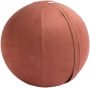 ByAlex Ergonomische Zitbal met Hoes 65cm Yogabal voor Kantoor Fintessbal als Bureastoel of Balanskruk Mother Earth - Thumbnail 1