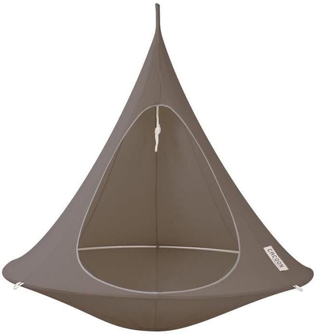 Cacoon Double Hangstoel Taupe