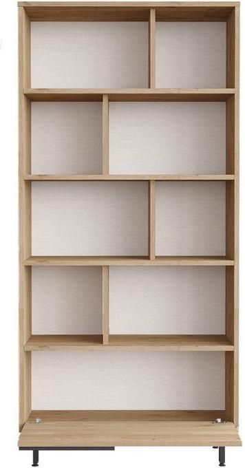 Asir Group ON4 Boekenplank 100% MELAMINE Walnoot Summer Sale Bruin Spaanplaat Summer Sale Op voorraad - Foto 2