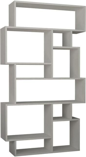 CALICOSY Boekenkast KARMATO H168 5 cm Wit