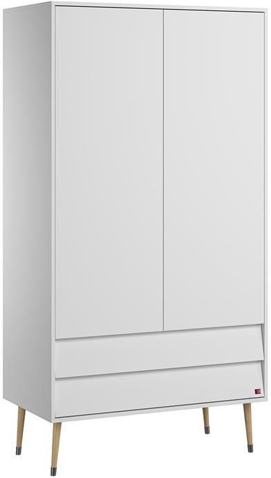 CALICOSY Kledingkast Bosque 100 cm Wit