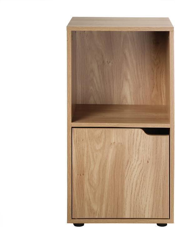 Casame 1 x 2 Oak Kast met 1 deurtje 31 x 29 x 62 cm 11451 - Foto 2