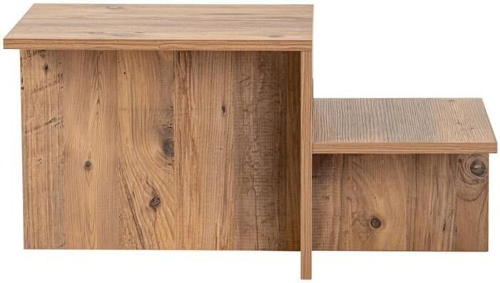 Dimehouse Asir Salontafel 80 x 40 x 40 cm Atlantische Kiefer - Foto 2