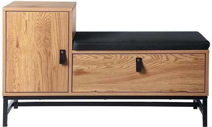 Casame Schoenenbank met 2 opbergvakken L100 cm JILL - Foto 2