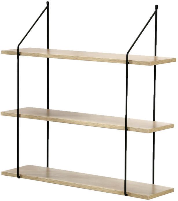 CALICOSY Wandplank met 3 niveaus B60 cm