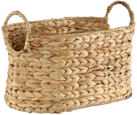 CALICOSY Waterhyacint mand mey Handvatten H21 cm