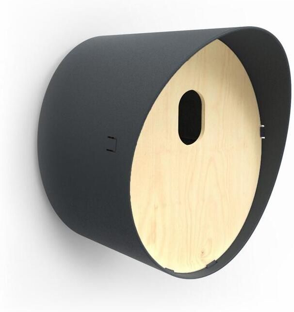 Capi Europe Vogelhuisje ovaal 23x19x24 Antraciet