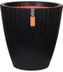 Capi Europe Capi Urban Tube Vaas taps rond NL zwart 55 x 52 cm