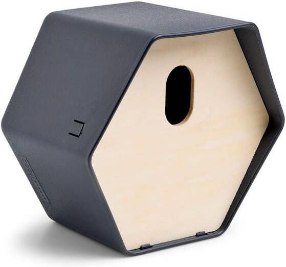 Capi Europe Vogelhuisje ovaal Hive 19x23x20 Antraciet