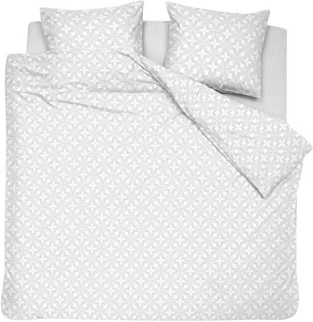 Cinderella Lilou Dekbedovertrek Satijn 200x200|220 cm White