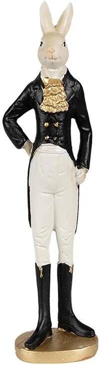 Clayre & Eef Beeld Konijn 40 cm Beige Polyresin