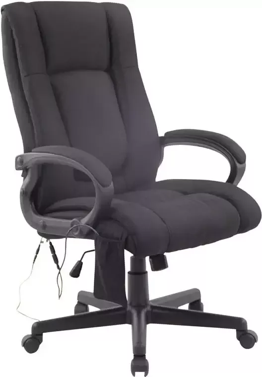 Clp XL Sparta XM Bureaustoel Voor volwassenen Met armleuningen Ergonomische Stof zwart