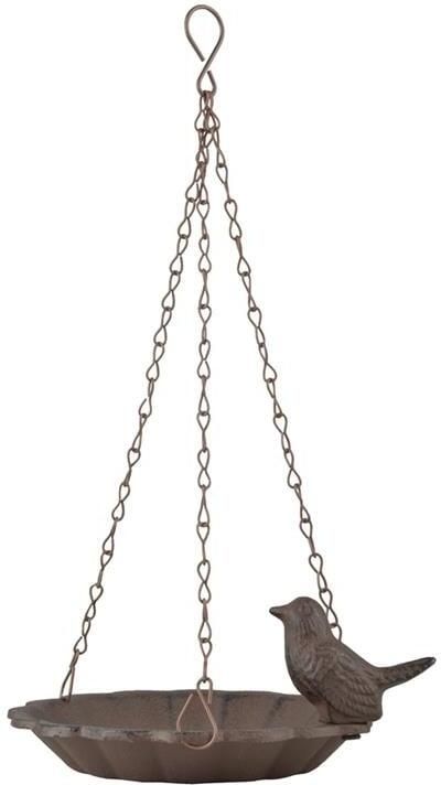 Club Manhattan Esschert Design Vogelbad hangend één vogel