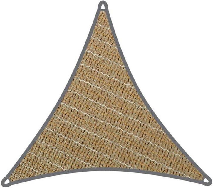 Coolaroo schaduwdoek driehoek 3x3x3m Zand met Bevestigingsset |set - Foto 1