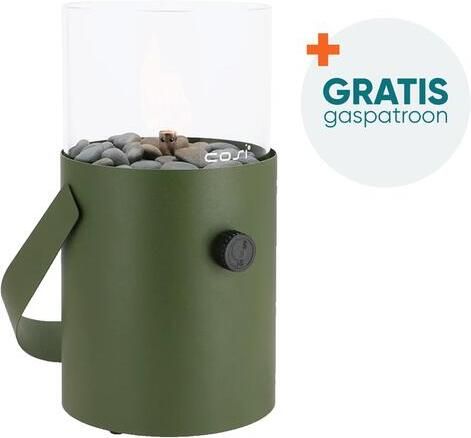 Cosi scoop Moss Green Original gaslantaarn met gaspatroon