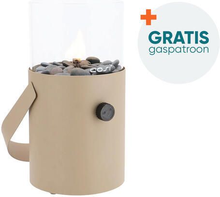Cosi scoop terra brown Original gaslantaarn met gaspatroon