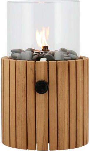 Cosi scoop Timber teak gaslantaarn met gaspatroon