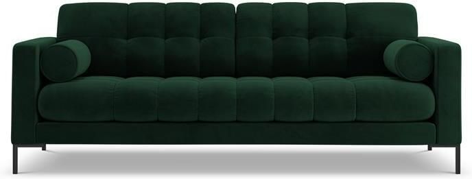 Cosmopolitan Design Bali 3-zitsbank Flessengroen Zwart