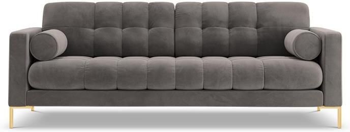 Cosmopolitan Design Bali 3-zitsbank Grijs Goud