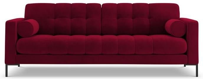 Cosmopolitan Design Bali 3-zitsbank Wijnrood Zwart