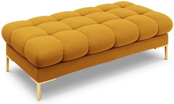 Cosmopolitan Design Bali Hocker Okergeel Goud