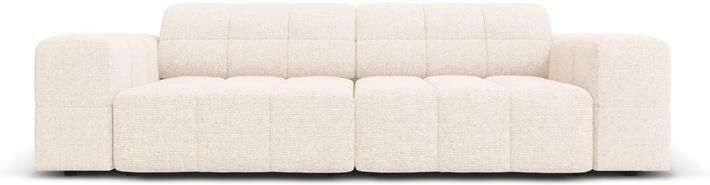 Cosmopolitan Design Chicago 3-zitsbank Chenille Crème