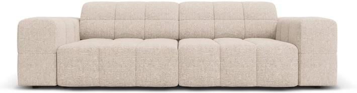 Cosmopolitan Design Chicago 3-zitsbank Chenille Lichtbeige