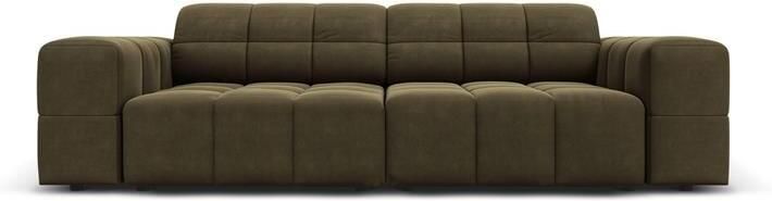 Cosmopolitan Design Chicago 3-zitsbank Velvet Groen