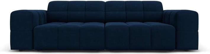Cosmopolitan Design Chicago 3-zitsbank Velvet Koningsblauw
