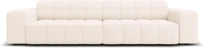 Cosmopolitan Design Chicago 4-zitsbank Chenille Crème
