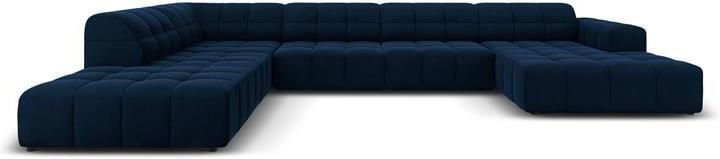 Cosmopolitan Design Chicago U-bank Hoek Links Velvet Koningsblauw