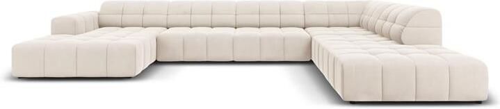 Cosmopolitan Design Chicago U-bank Hoek Rechts Velvet Crème