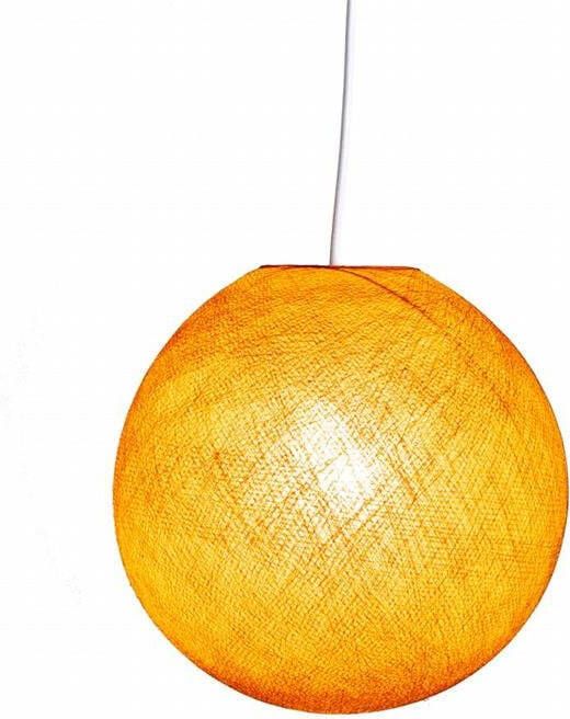 Cotton Ball Lights hanglamp geel Mustard 41 cm