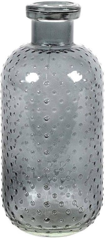 Countryfield Bloemenvaas Cactus Dots donkergrijs glas H24 cmA - Foto 2