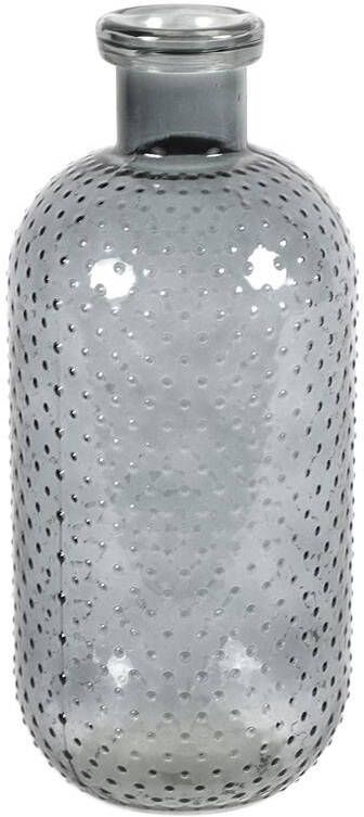 Countryfield Bloemenvaas Cactus Dots donkergrijs glas H35 cm - Foto 2