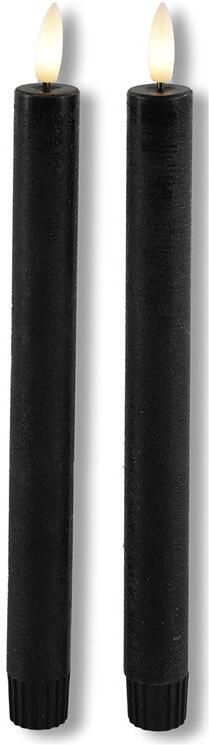 Decostar Countryfield Dinerkaars rustiek 2CM LED ro Lyon L s2 zwart-L2 2B2 2H24CM - Foto 2