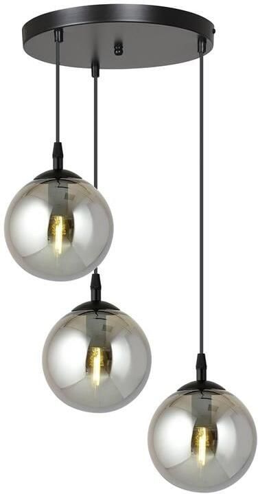 Cozyhouse 3-lichts hanglamp Wanda rond