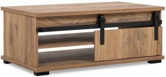 Cstore Salontafel met 1 deur Eiken decor L 100 x D 40 x H 60 cm - Foto 2