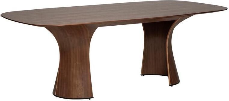 Dan-Form Root Walnoot Eettafel Organisch 220 cm