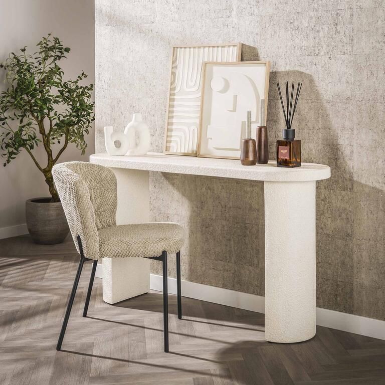Davidi Design Arch Stone Sidetable Marmer Composiet