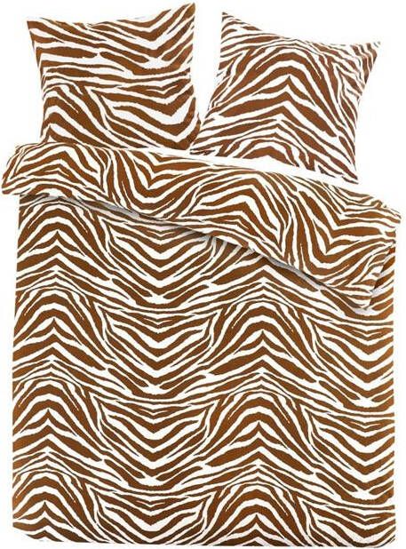 Day Dream Zebra Flanel dekbedovertrek 200x200|220 cm multi