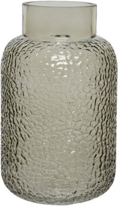 Decoris Vaas misty groen transparant glas 27 x 16 cm