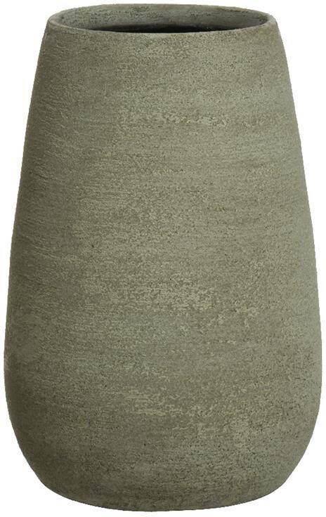 Decoris Vaas terracotta groen D19 x H30 cm