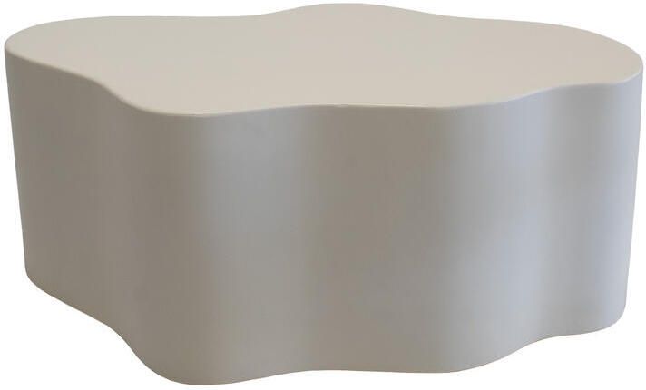 Déja Living DÉJA Living Salontafel Marly Organisch Wit Eco Composiet 100x70x41cm - Foto 2