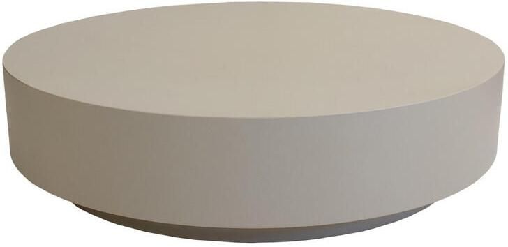 DÉJA Living Loungetafel Beige Rond 120x120x30cm Bergby