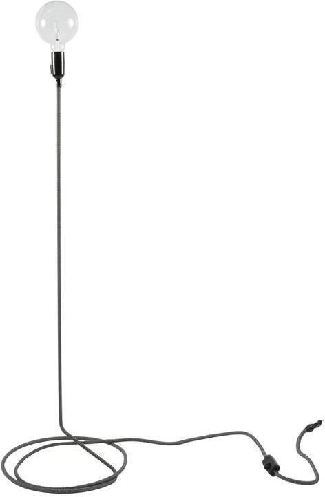 Design House Stockholm Cord Lamp Vloerlamp Zwart