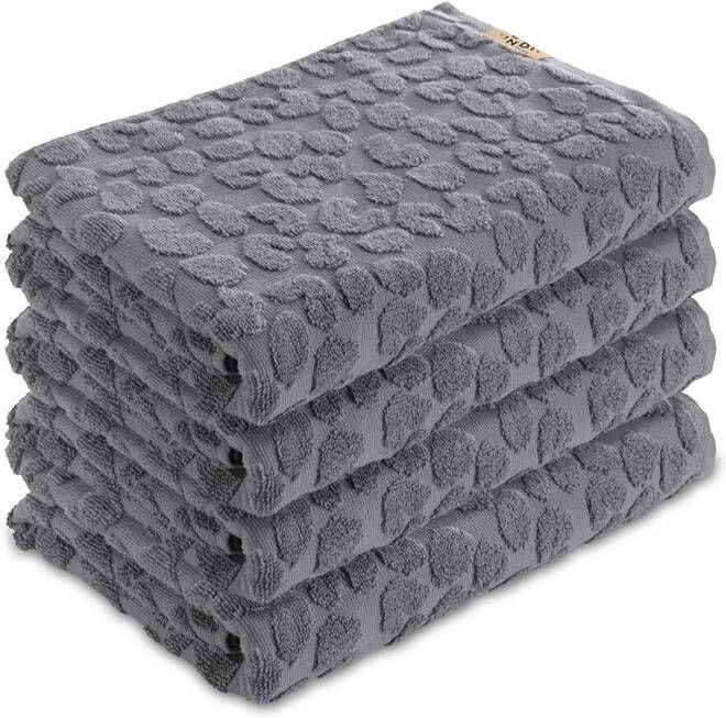 Dindi Home Badlaken Soft Beauty Blauw | Grijs